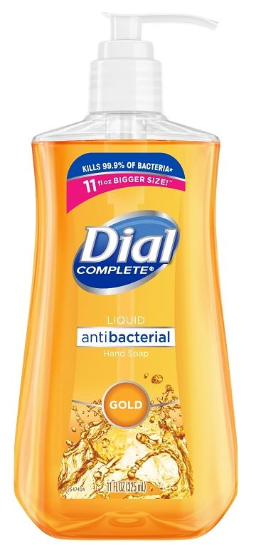 SOAP LIQUID HAND DIAL 11OZ ANTIMICROBIAL PUMP - Liquid Soap